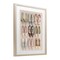 Stupell Industries Beatrice's Closet Shoes Framed Print Under Glass, design by Annabelle Hall